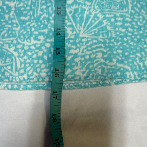Lilly Pulitzer Hayden Skirt XL Shorely Blue Ice Cake NWT Linen - Picture 10 of 10